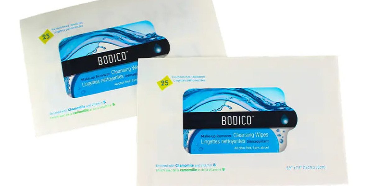 Wet wipes packaging film roll from production line to pocket