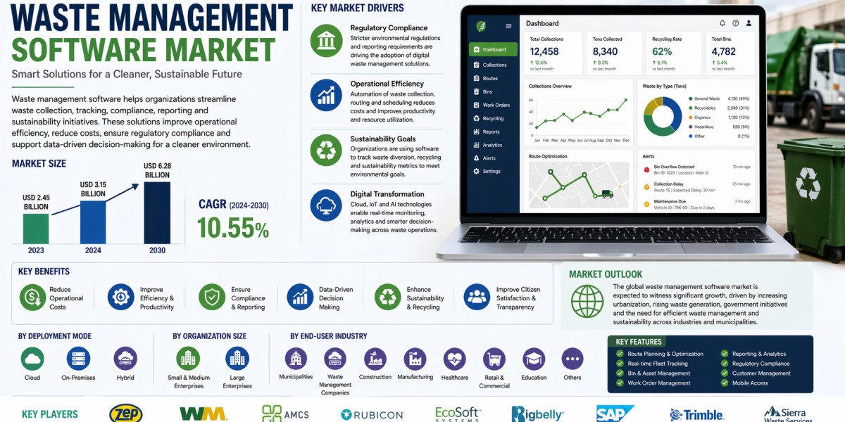 Waste Management Software Market by 2031 – Growth Drivers, Trends, and Competitive Landscape